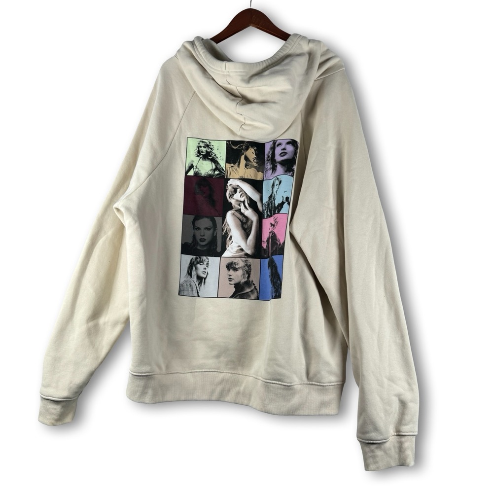 Taylor Swift Eras Tour Soft Hoodie Sweatshirt Jacket Sz 2XL - Picture 2 of 4